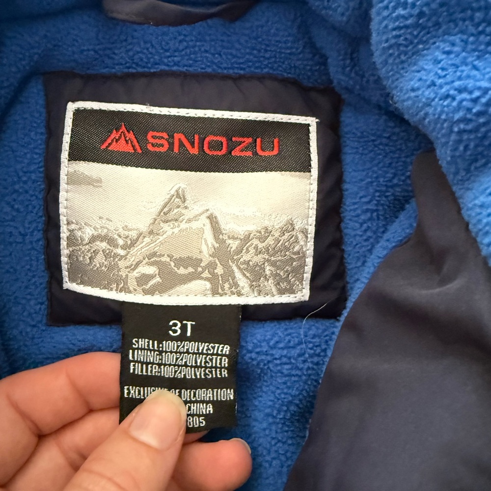 Snozu Vibrant Blue Winter Jacket